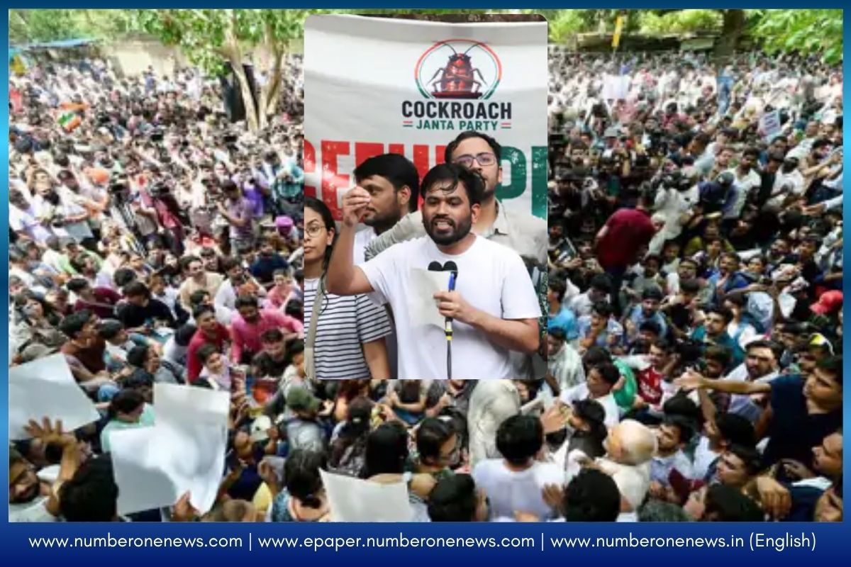 Cockroach Janata Party Protest